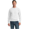 Joe's USA Men's NuBlend Crewneck Sweatshirt Small White Crewneck Sweatshirts