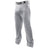 Joe's USA Men's Open Bottom Relaxed Fit Baseball Pants - Adult Sizes S - 4XL Grey Small