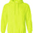 Joe's USA Men's Safety Green and Orange Hooded Sweatshirt - Work Hoodie Safety Green Small Hoodies