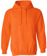 Joe's USA Men's Safety Green and Orange Hooded Sweatshirt - Work Hoodie Safety Orange Small Hoodies