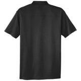 Joe's USA Men's Silk Touch Interlock Performance Polo Black X - Small Polos/Knits