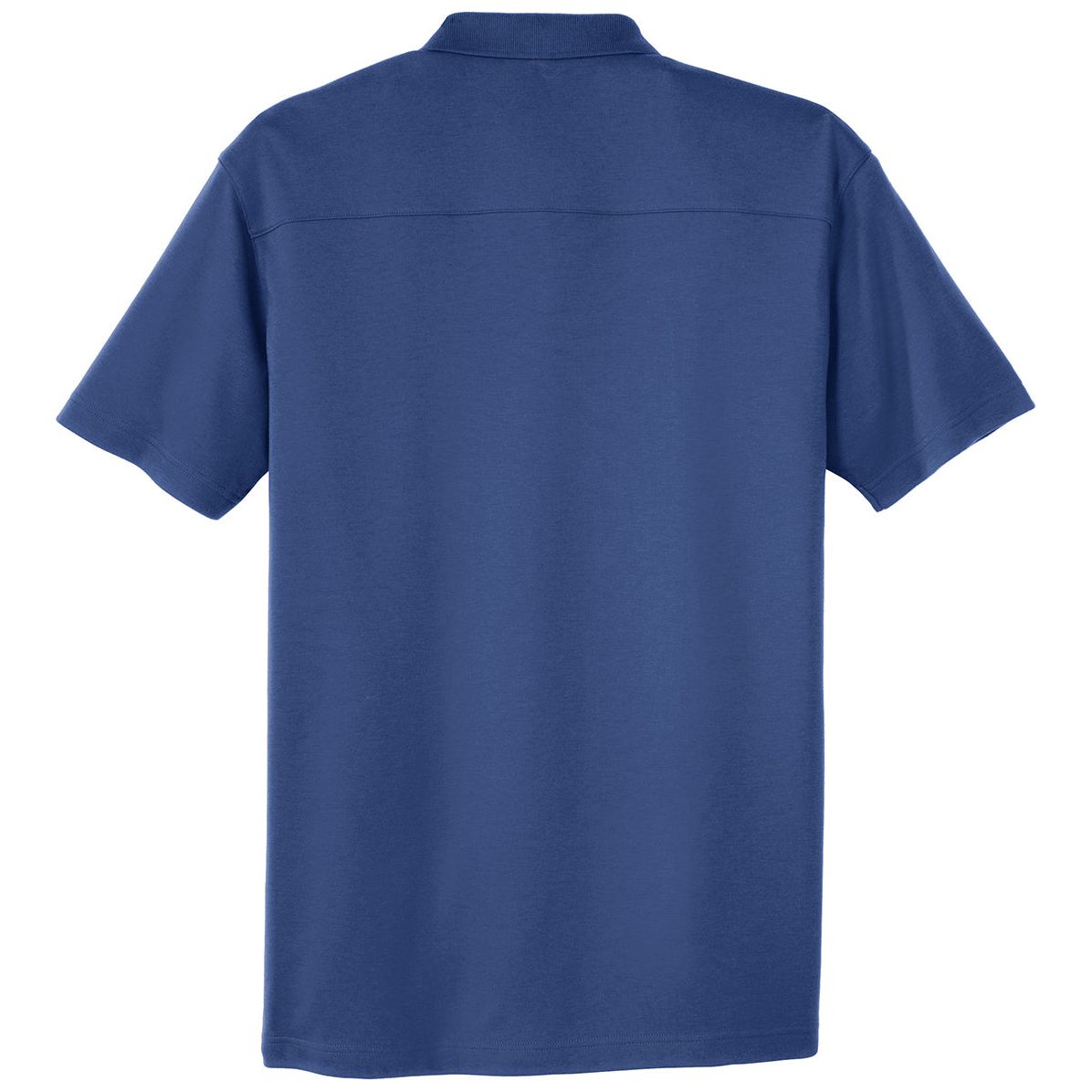 Joe's USA Men's Silk Touch Interlock Performance Polo Royal Blue X - Small Polos/Knits