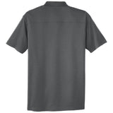 Joe's USA Men's Silk Touch Interlock Performance Polo Sterling Grey X - Small Polos/Knits