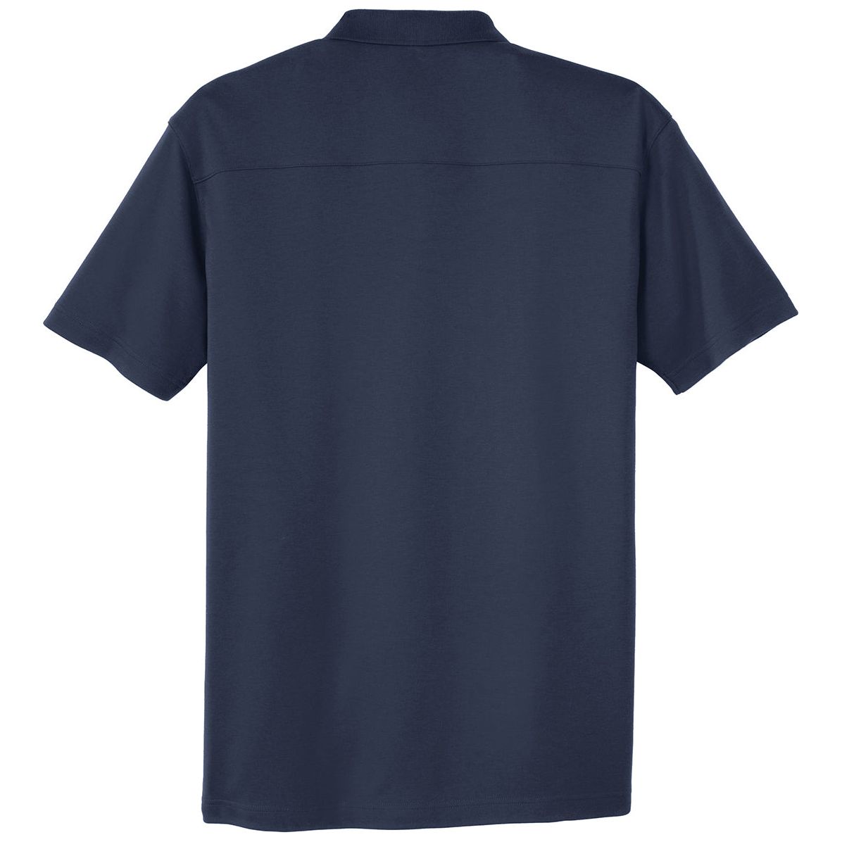 Joe's USA Men's Silk Touch Interlock Performance Polo True Navy X - Small Polos/Knits