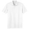 Joe's USA Men's Silk Touch Interlock Performance Polo White X - Small Polos/Knits