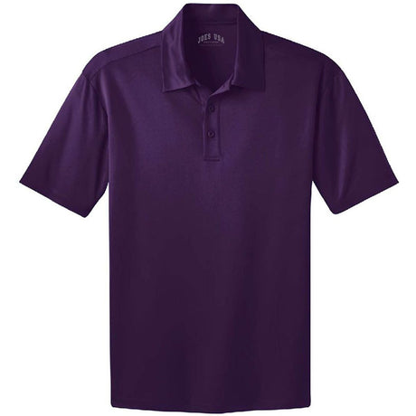 Joe's USA Men's Silk Touch Performance Polo XS - 6XL Bright Purple Small Polos/Knits