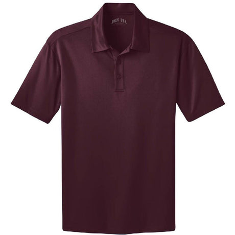 Joe's USA Men's Silk Touch Performance Polo XS - 6XL Maroon Small Polos/Knits