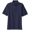 Joe's USA Men's Tall 100% Cotton Polo Shirts Navy Large Tall