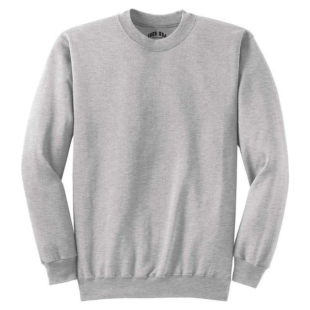 Joe's USA Men's TALL Crewneck Sweatshirts Large Tall Ash Tall Crewneck Sweatshirts