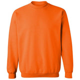 Joe's USA Men's TALL Crewneck Sweatshirts Large Tall Safety Orange Tall Crewneck Sweatshirts