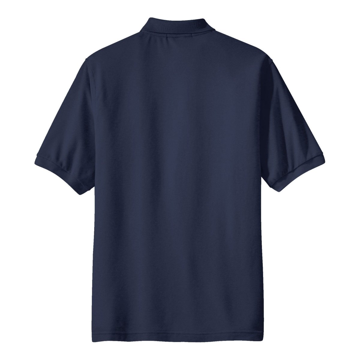 Joe's USA Men's Tall Silk Touch Polo with Pocket True Navy Large Tall Polos/Knits