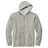 Joe's USA Men's USA MADE Full - Zip Hoodie Small Heather Grey Zip Hoodies