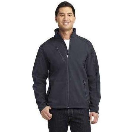 Joe's USA Men's Welded Soft Shell Jacket Battleship Grey X - Small Soft Shell Jackets