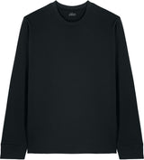 Joe's USA Organic Cotton Long Sleeve Tee Black XS Long Sleeve T-Shirts