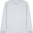 Joe's USA Organic Cotton Long Sleeve Tee Cool Heather Grey XS Long Sleeve T-Shirts