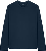 Joe's USA Organic Cotton Long Sleeve Tee French Navy XS Long Sleeve T-Shirts