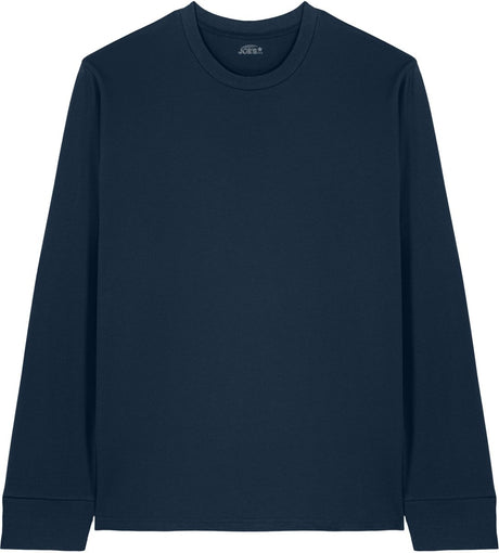 Joe's USA Organic Cotton Long Sleeve Tee French Navy XS Long Sleeve T-Shirts