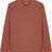 Joe's USA Organic Cotton Long Sleeve Tee Heritage Brown XS Long Sleeve T-Shirts