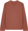 Joe's USA Organic Cotton Long Sleeve Tee Heritage Brown XS Long Sleeve T-Shirts