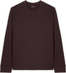 Joe's USA Organic Cotton Long Sleeve Tee Red Brown XS Long Sleeve T-Shirts