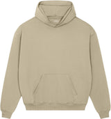 Joe's USA Organic Cotton Unisex Dry Hooded Sweatshirt Desert Dust XS Sweatshirts