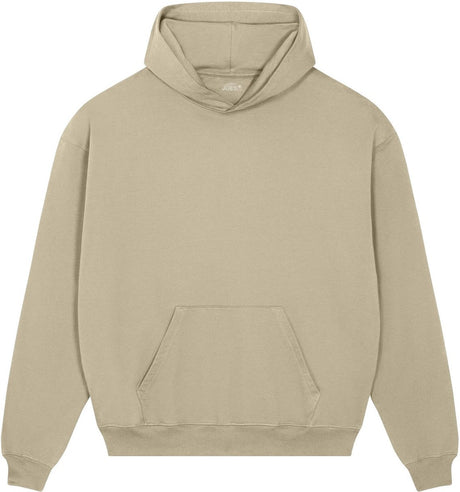 Joe's USA Organic Cotton Unisex Dry Hooded Sweatshirt Desert Dust XS Sweatshirts