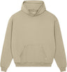 Joe's USA Organic Cotton Unisex Dry Hooded Sweatshirt Desert Dust XS Sweatshirts