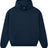 Joe's USA Organic Cotton Unisex Dry Hooded Sweatshirt French Navy XS Sweatshirts