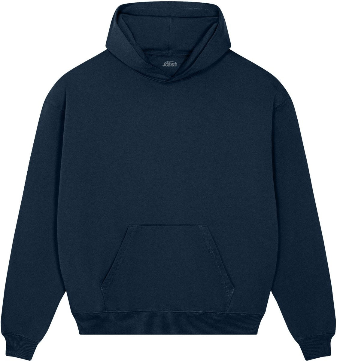 Joe's USA Organic Cotton Unisex Dry Hooded Sweatshirt French Navy XS Sweatshirts