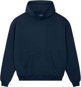 Joe's USA Organic Cotton Unisex Dry Hooded Sweatshirt French Navy XS Sweatshirts
