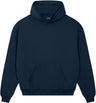 Joe's USA Organic Cotton Unisex Dry Hooded Sweatshirt French Navy XS Sweatshirts