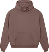 Joe's USA Organic Cotton Unisex Dry Hooded Sweatshirt Kaffa Coffee XS Sweatshirts