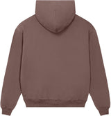 Joe's USA Organic Cotton Unisex Dry Hooded Sweatshirt Kaffa Coffee XS Sweatshirts