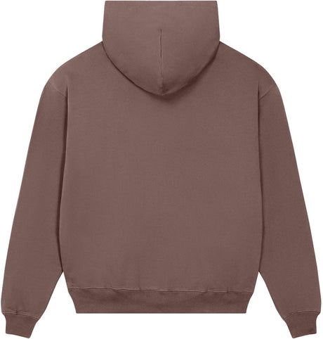 Joe's USA Organic Cotton Unisex Dry Hooded Sweatshirt Kaffa Coffee XS Sweatshirts
