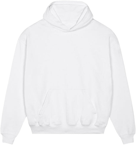 Joe's USA Organic Cotton Unisex Dry Hooded Sweatshirt White XS Sweatshirts