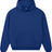 Joe's USA Organic Cotton Unisex Dry Hooded Sweatshirt Worker Blue XS Sweatshirts