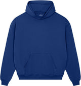 Joe's USA Organic Cotton Unisex Dry Hooded Sweatshirt Worker Blue XS Sweatshirts