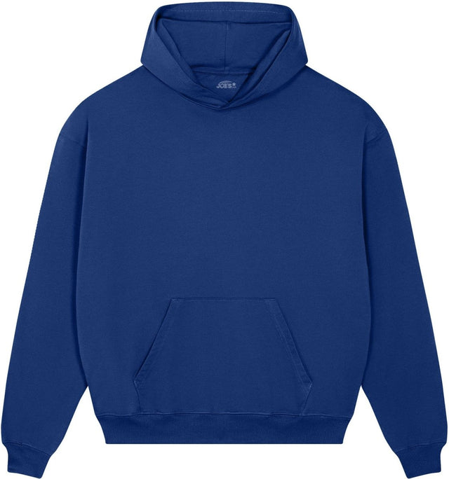 Joe's USA Organic Cotton Unisex Dry Hooded Sweatshirt Worker Blue XS Sweatshirts