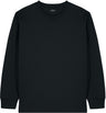 Joe's USA Organic Cotton Unisex Heavyweight Long Sleeve Tee Black XS Long Sleeve T-Shirts