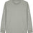 Joe's USA Organic Cotton Unisex Heavyweight Long Sleeve Tee Heather Grey XS Long Sleeve T-Shirts