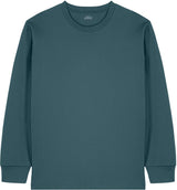 Joe's USA Organic Cotton Unisex Heavyweight Long Sleeve Tee Stargazer XS Long Sleeve T-Shirts
