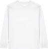 Joe's USA Organic Cotton Unisex Heavyweight Long Sleeve Tee White XS Long Sleeve T-Shirts