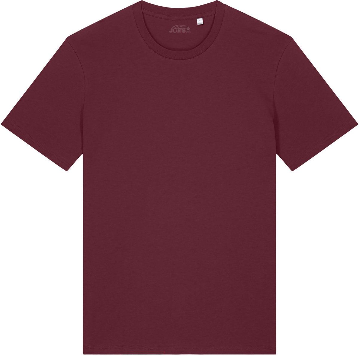 Joe's USA Organic Midweight Tee Burgundy XXS Short Sleeve T-Shirts