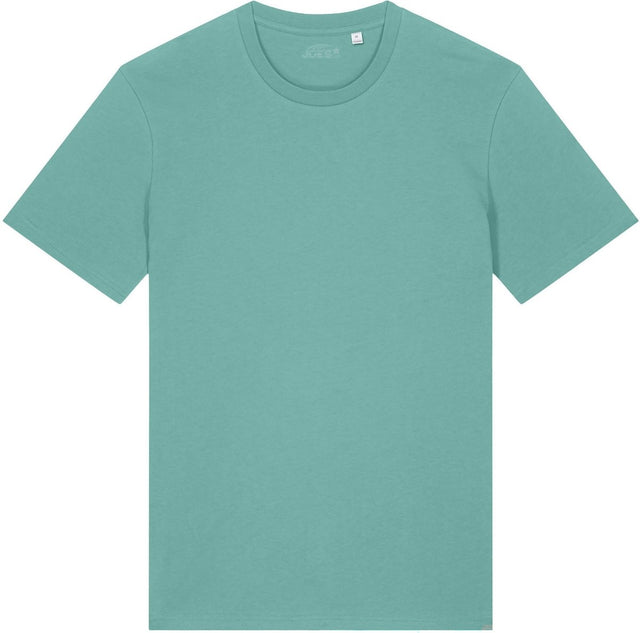 Joe's USA Organic Midweight Tee Teal Monstera XXS Short Sleeve T-Shirts