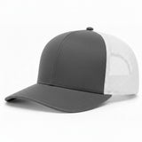 Joe's USA Original Trucker Hat JOE112 - Charcoal/White - Main View