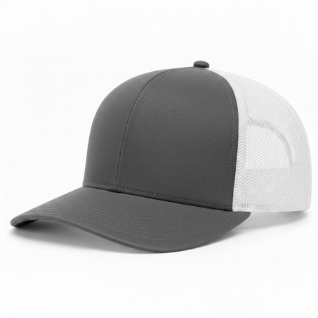 Joe's USA Original Trucker Hat JOE112 - Charcoal/White - Main View