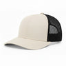 Joe's USA Original Trucker Hat JOE112 - Cream/Black - Main View