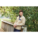 Joe's USA Outdoor Camp Fleece Snap Pullover Jacket Black X - Small Jackets