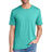 Joe's USA Perfect Tri ® Tee Aqua Heather XS Short Sleeve T-Shirts