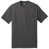 Joe's USA Pocket Tee Shirt - 50/50 Poly Cotton in Sizes S - 6XL Charcoal S Short Sleeve T-Shirts